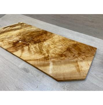 Клён Американский Волнистый заготовка на топ Смешанный А Волна А 23х240х540-700 мм (1шт под распил)-5