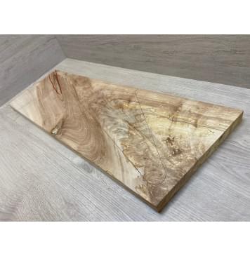 Клён Американский Волнистый заготовка на топ Смешанный АА Волна АА 28х229-260х660-690 мм (1шт под распил)-8