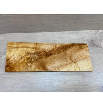 Клён Американский Волнистый заготовка на топ Смешанный АА Волна АА 28х229-260х660-690 мм (1шт под распил)-6