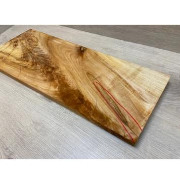 Клён Американский Волнистый заготовка на топ Смешанный АА Волна АА 28х229-260х660-690 мм (1шт под распил)-3