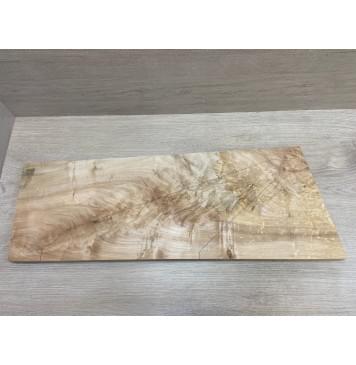 Клён Американский Волнистый заготовка на топ Смешанный АА Волна АА 28х228-260х660-690 мм (1шт под распил)-8