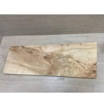 Клён Американский Волнистый заготовка на топ Смешанный АА Волна АА 28х228-260х660-690 мм (1шт под распил)-12