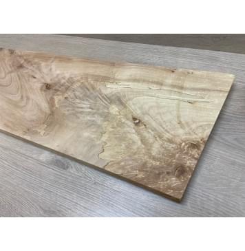 Клён Американский Волнистый заготовка на топ Смешанный АА Волна АА 28х228-260х660-690 мм (1шт под распил)-10
