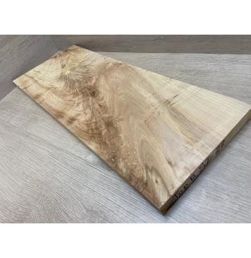 Клён Американский Волнистый заготовка на топ Смешанный АА Волна АА 28х228-260х660-690 мм (1шт под распил)-7