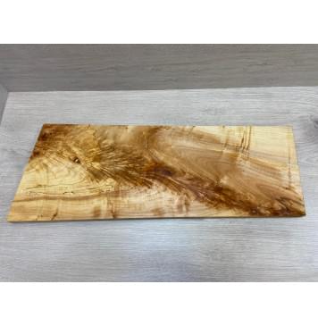 Клён Американский Волнистый заготовка на топ Смешанный АА Волна АА 28х228-260х660-690 мм (1шт под распил)-6