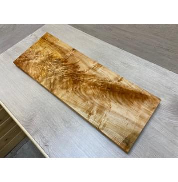 Клён Американский Волнистый заготовка на топ Смешанный АА Волна АА 28х228-260х660-690 мм (1шт под распил)-3