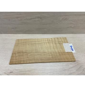 Клён Волнистый Печёный 180 гр заготовка накладки на головку грифа Тангент ААА Волна ААА 5х125х240 мм-5