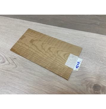 Клён Волнистый Печёный 180 гр заготовка накладки на головку грифа Тангент ААА Волна ААА 5х125х240 мм-2