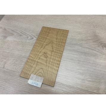 Клён Волнистый Печёный 180 гр заготовка накладки на головку грифа Тангент ААА Волна ААА 4.5х125х240 мм-2