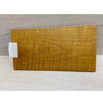 Клён Волнистый Печёный 180 гр заготовка накладки на головку грифа Тангент ААА Волна ААА 4.5х125х240 мм-0