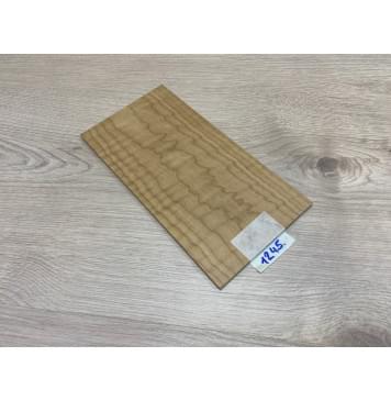 Клён Волнистый Печёный 180 гр заготовка накладки на головку грифа Тангент ААА Волна ААА 5х125х240 мм-4