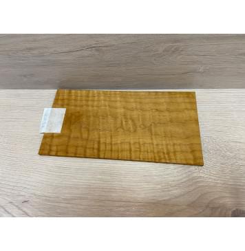 Клён Волнистый Печёный 180 гр заготовка накладки на головку грифа Тангент ААА Волна ААА 5х125х240 мм-8