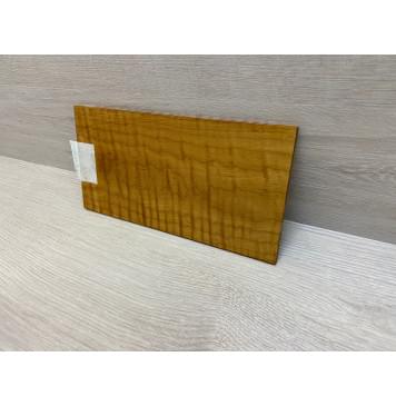 Клён Волнистый Печёный 180 гр заготовка накладки на головку грифа Тангент ААА Волна ААА 5х125х240 мм-9
