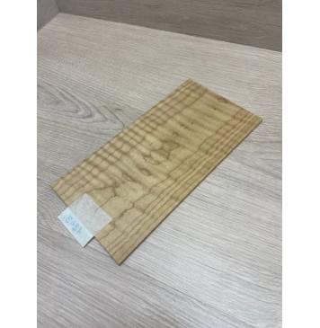 Клён Волнистый Печёный 180 гр заготовка накладки на головку грифа Тангент ААА Волна ААА 4х125х240 мм-2