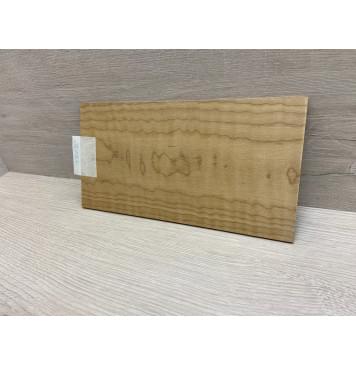 Клён Волнистый Печёный 180 гр заготовка накладки на головку грифа Тангент ААА Волна ААА 4х125х240 мм-3
