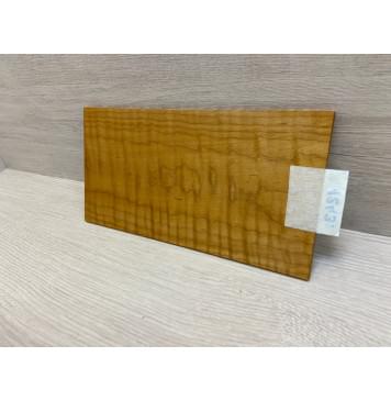 Клён Волнистый Печёный 180 гр заготовка накладки на головку грифа Тангент ААА Волна ААА 4х125х240 мм-8