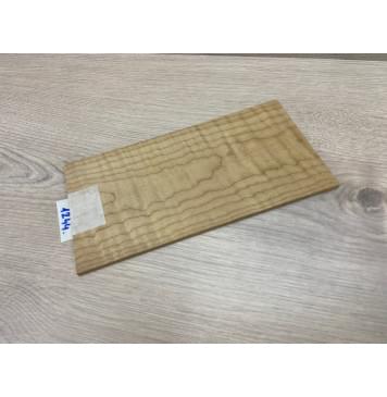 Клён Волнистый Печёный 180 гр заготовка накладки на головку грифа Тангент ААА Волна ААА 5х125х240 мм-2