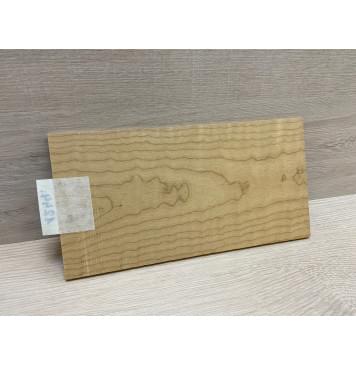 Клён Волнистый Печёный 180 гр заготовка накладки на головку грифа Тангент ААА Волна ААА 5х125х240 мм-5
