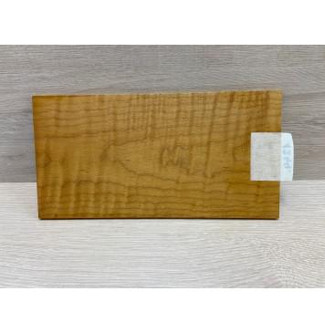 Клён Волнистый Печёный 180 гр заготовка накладки на головку грифа Тангент ААА Волна ААА 5х125х240 мм-9