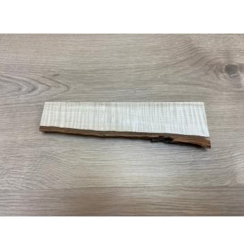 Клён Американский Волнистый заготовка для бриджа акустической гитары Радиал АА Волна ААА 14.5х33-40х220 мм-8