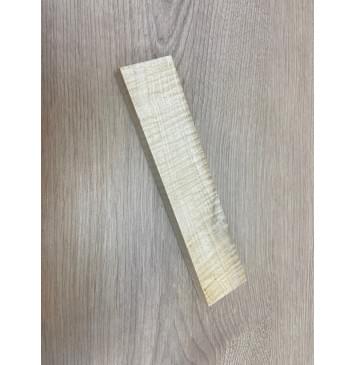 Клён Американский Волнистый заготовка для бриджа акустической гитары Радиал АА Волна ААА 17х45х215 мм-8