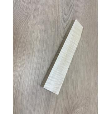 Клён Американский Волнистый заготовка для бриджа акустической гитары Радиал АА Волна ААА 15х46х220 мм-7