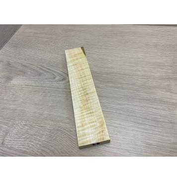 Клён Американский Волнистый заготовка для бриджа акустической гитары Радиал АА Волна ААА 15х46х220 мм-2