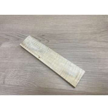 Клён Американский Волнистый заготовка для бриджа акустической гитары Радиал АА Волна ААА 15.5х47х215 мм-8