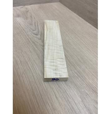 Клён Американский Волнистый заготовка для бриджа акустической гитары Радиал АА Волна ААА 15.5х47х215 мм-6