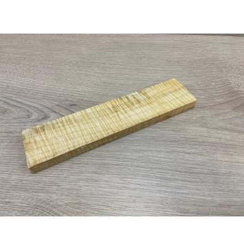 Клён Американский Волнистый заготовка для бриджа акустической гитары Радиал АА Волна ААА 15х48х215 мм-6