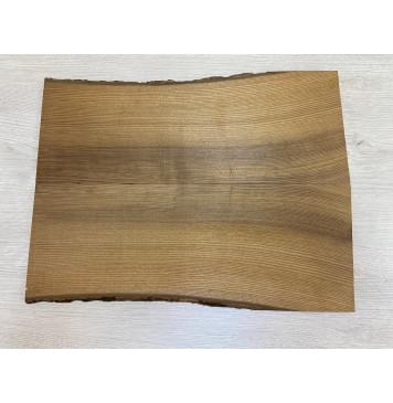 Ясень Печёный 180 гр заготовка на топ Радиал АА 15х156-180х450 мм - 2шт (книжкой)-0