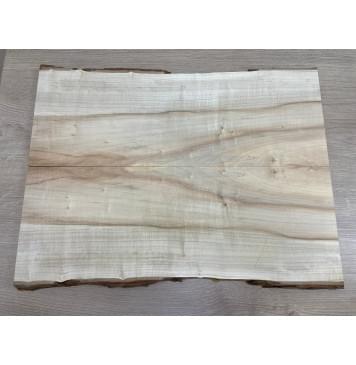 Клён Американский заготовка на топ Смешанный АА 23.5х195х585 мм - 2шт (книжкой)-0