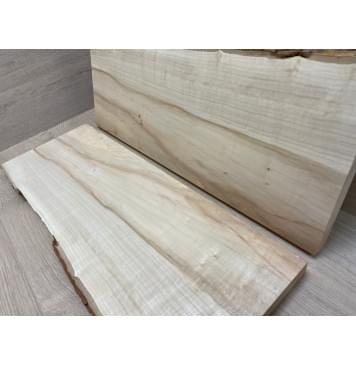 Клён Американский заготовка на топ Смешанный АА 23.5х195х585 мм - 2шт (книжкой)-4