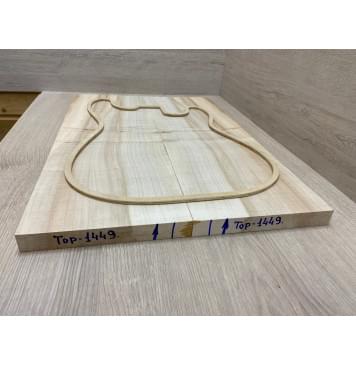 Клён Американский заготовка на топ Смешанный А 24х193х555 мм - 2шт (книжкой)-8