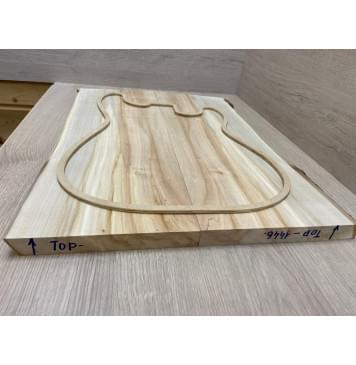 Клён Американский заготовка на топ Смешанный АА 24х180х535-560 мм - 2шт (книжкой)-7