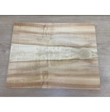 Клён Американский заготовка на топ Радиал А 24х190х480 мм - 2шт (книжкой)-0