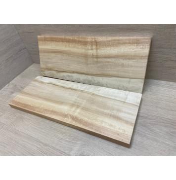 Клён Американский заготовка на топ Радиал А 24х190х480 мм - 2шт (книжкой)-8