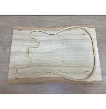 Клён Американский заготовка на топ Смешанный АА 22х178х525 мм - 2шт (книжкой)-6