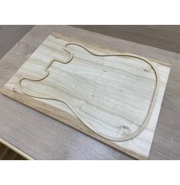 Клён Американский заготовка на топ Смешанный АА 22х178х525 мм - 2шт (книжкой)-5