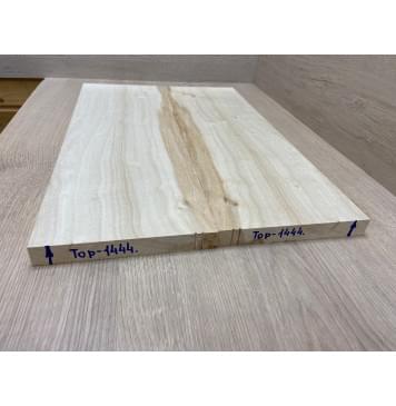 Клён Американский заготовка на топ Смешанный АА 22х178х525 мм - 2шт (книжкой)-4