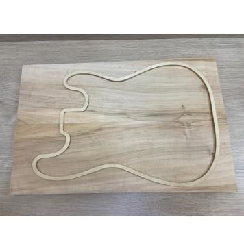 Клён Американский заготовка на топ Смешанный АА 24х175-185х550 мм - 2шт (книжкой)-5