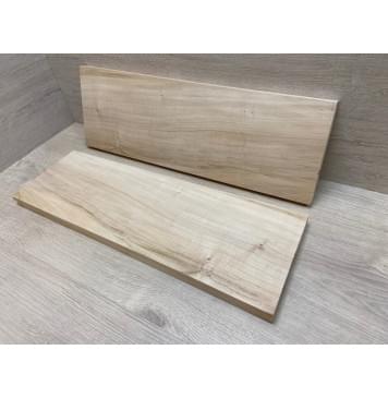 Клён Американский заготовка на топ Смешанный АА 24х175-185х550 мм - 2шт (книжкой)-1