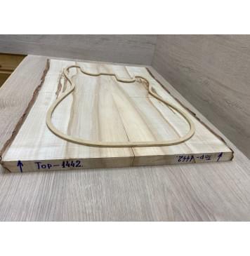 Клён Американский заготовка на топ Смешанный ААА 24х185-195х560 мм - 2шт (книжкой)-3