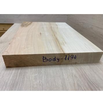 Клён Американский заготовка корпуса Смешанный А 54х370-387х515-540 мм (массив)-9