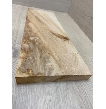 Клён Американский Spalted заготовка на топ Смешанный А 29х175-210х515 мм 1шт (под распил)-3