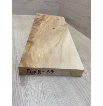 Клён Американский Spalted заготовка на топ Смешанный А 29х175-210х515 мм 1шт (под распил)-5