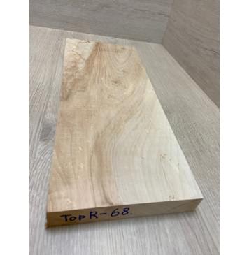 Клён Американский Spalted заготовка на топ Смешанный А 29х175-210х515 мм 1шт (под распил)-7