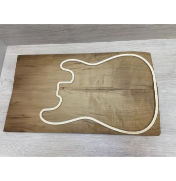 Клён Волнистый Печёный 180гр заготовка на топ Смешанный АА Волна АА 17х178х615 мм - 2 шт (книжкой) Уценка-трещины Клён Волнистый Печёный 180гр заготовка на топ Смешанный АА Волна АА 17х178х615 мм - 2 шт (книжкой) Уценка-трещины-11