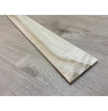 Клён Чёрный заготовка накладки для бас-гитары Смешанный ААА 8.5х75-62х682 мм-4