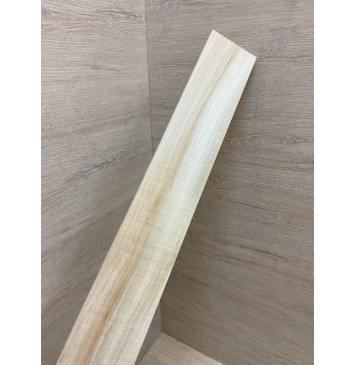 Клён Чёрный заготовка накладки для бас-гитары Смешанный ААА 8.5х75-62х682 мм-5